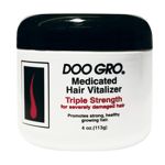 DOO GRO MEDICATED HAIR VITALIZER-TRIPLE STRENGTH 4OZ