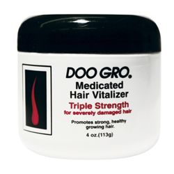 DOO GRO MEDICATED HAIR VITALIZER-TRIPLE STRENGTH 4OZ