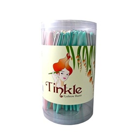 TINKLE EYEBROW RAZOR 72PCS/JAR