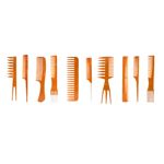 EDEN 10PCS COMB SET - BONE