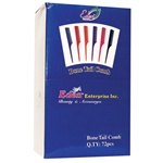 EDEN BONE TAIL COMB 72PCS/DISPLAY