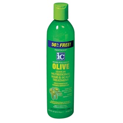 FANTASIA IC OLIVE LEAVE-IN NUTRITIONAL HAIR & SCALP TREATMENT 12OZ