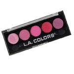 L.A. COLORS 5 COLOR METALLIC EYESHADOW - SERENADE