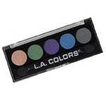 L.A. COLORS 5 COLOR METALLIC EYESHADOW - MESMERIZE