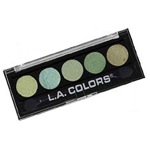 L.A. COLORS 5 COLOR METALLIC EYESHADOW - ENCHANTED