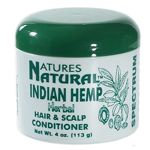 NATURES NATURAL INDIAN HEMP HERBAL HAIR & SCALP CONDITIONER 4OZ
