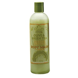 Nubian Heritage Olive & Green Tea Body Wash 13oz