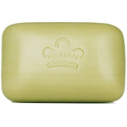 NUBIAN HERITAGE RAW SHEA SOAP 5OZ 6PCS/PK