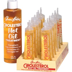 QUEEN HELENE CHOLESTEROL HOT OIL TREATMENT 1OZ/DISPLAY