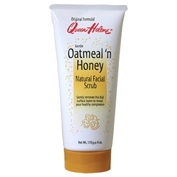 QUEEN HELENE OATMEAL N HONEY NATURAL FACIAL SCRUB 6OZ