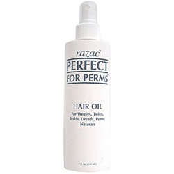 RAZAC PERFECT FOR PERMS HAIR OIL 8OZ