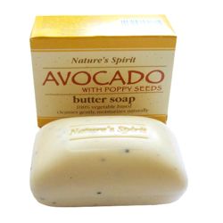 NATURES SPIRIT AVOCADO BUTTER  SOAP 5.5OZ 6PC/PK