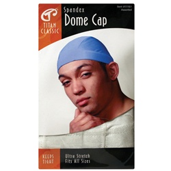 TITAN CLASSIC SPANDEX DOME CAP DOZEN/PACK