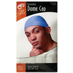 TITAN CLASSIC SPANDEX DOME CAP DOZEN/PACK