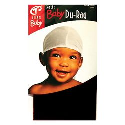 TITAN BABY DURAG DZ/PK - BLACK