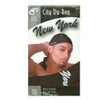 TITAN CITY BLACK DURAG NEW YORK DZ/PK