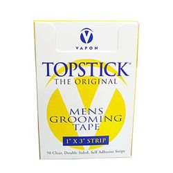 VAPON TOPSTICK 1 X 3 STRIP MENS GROOMING TAPE