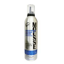 VIGOROL MAXIMUM SHINE & WAVE MOUSSE 12OZ