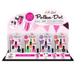 L.A. GIRL POLKA DOT KIT NAIL POLISH 24PCS/DS