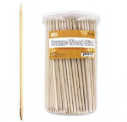 Sassi Orange Wood Stick (400pcs/Jar)