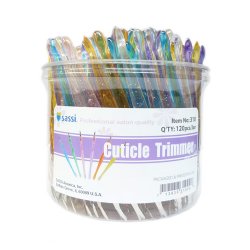 SASSI CUTICLE TRIMMER 120PCS/JAR