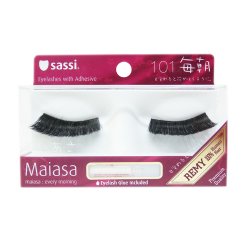 SASSI MAIASA 100% HUMAN HAIR EYELASHES #101