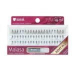 SASSI MAIASA 100% HUMAN HAIR BLACK FLARE MEDIUM EYELASHES