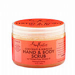 COCONUT & HIBISCUS HAND & BODY SCRUB 13oz