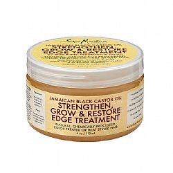 SHEA MOISTURE JAMAICAN BLACK CASTOR OIL STRENGTHEN, GROW & RESTORE EDGE TREATMENT 4 OZ