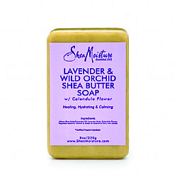 SHEA MOISTURE LAVENDER & WILD ORCHID SHEA BUTTER SOAP 8oz