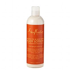 SHEA MOISTURE ARGAN OIL & RAW SHEA BUTTER LOTION 13oz