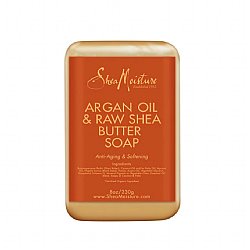 ARGAN OIL & RAW SHEA BUTTER SOAP 8oz