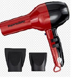 Solano Super Turbo Black/Red Dryer