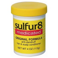 SULFUR 8 MEDICATED ANTI-DANDRUFF HAIR & SCALP CONDITIONER 4OZ