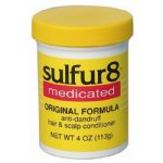 SULFUR 8 MEDICATED ANTI-DANDRUFF HAIR & SCALP CONDITIONER 4OZ