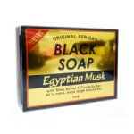 SUNFLOWER BLACK SOAP - EGYPTIAN MUSK 5OZ